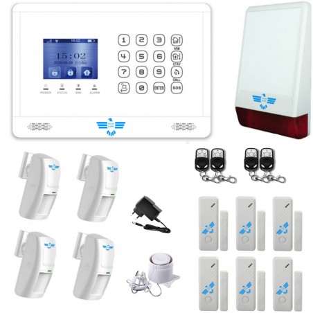 Antifurto CONNECTION casa senza fili GSM + WIFI wireless 436